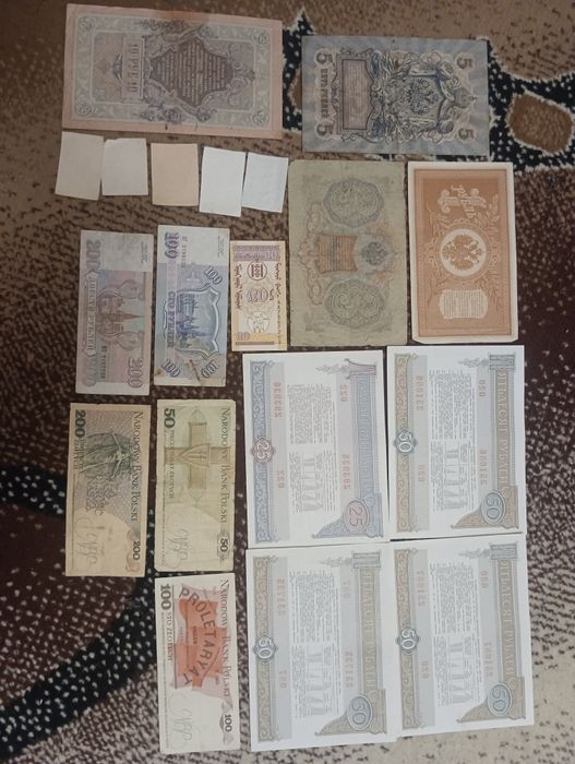 ЦЕНА ЗА ВСЕ. НАБОР купюр разных стран