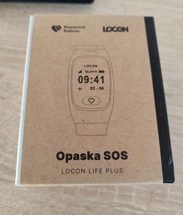 Opaska zegarek Locon Life Plus z opłaconym abonamentem do 12.2026