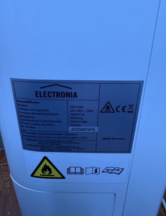 Desumificador  Electeonia