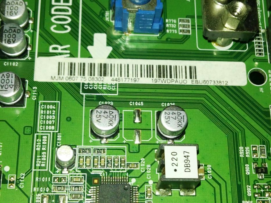 Mainboard tv LG ld93 d eax6 1 3 4 5 9 0 5