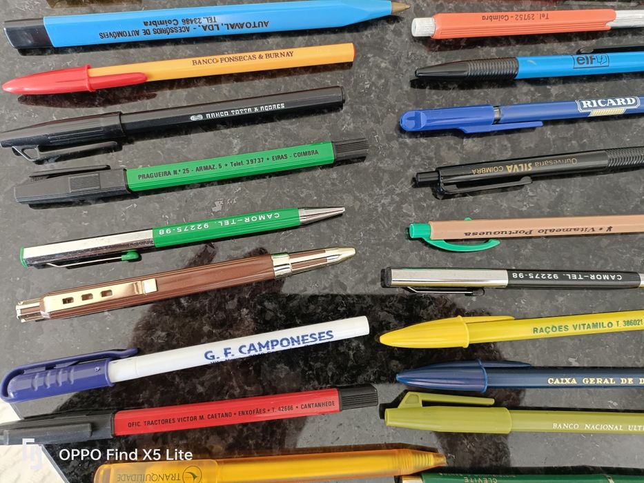Coleção de esfograficas 120 unidades