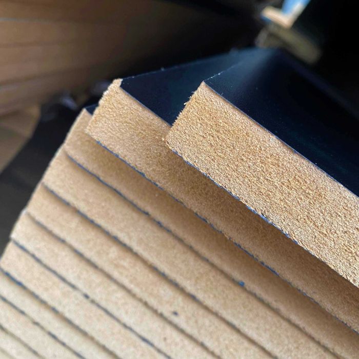 Płyta MDF 2800x2070x18 dwustronnie laminowana czarna