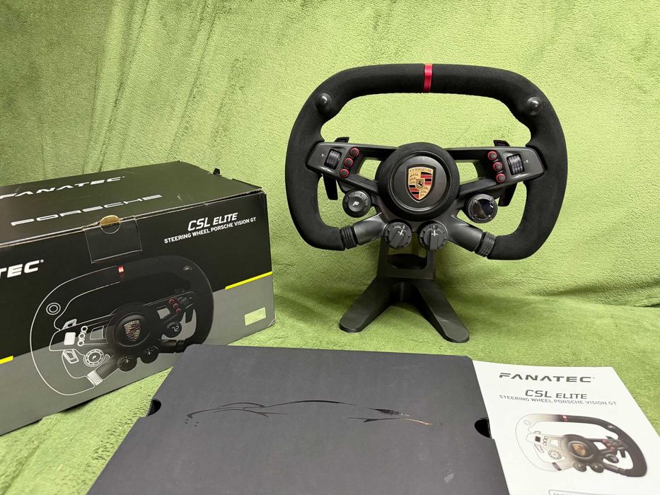 Ігрове кермо НОВЕ Fanatec CSL Elite Porsche Vision GT QR2