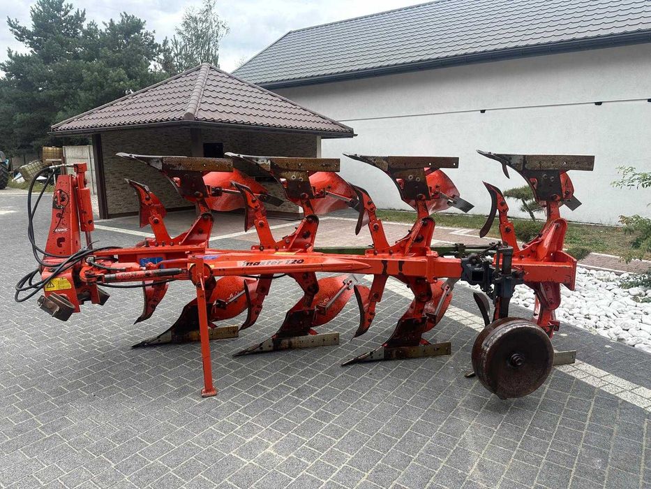 Pług obrotowy 4-skibowy kuhn master 120