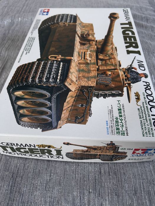 Czołg Tiger l Mid Production model do sklejenia Tamiya 35194