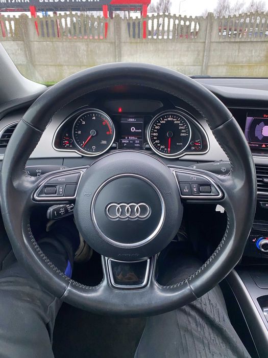 Audi A5 Sportback 2,0TDI177KM akt. tempomat radar asyst. pasa zamiana.