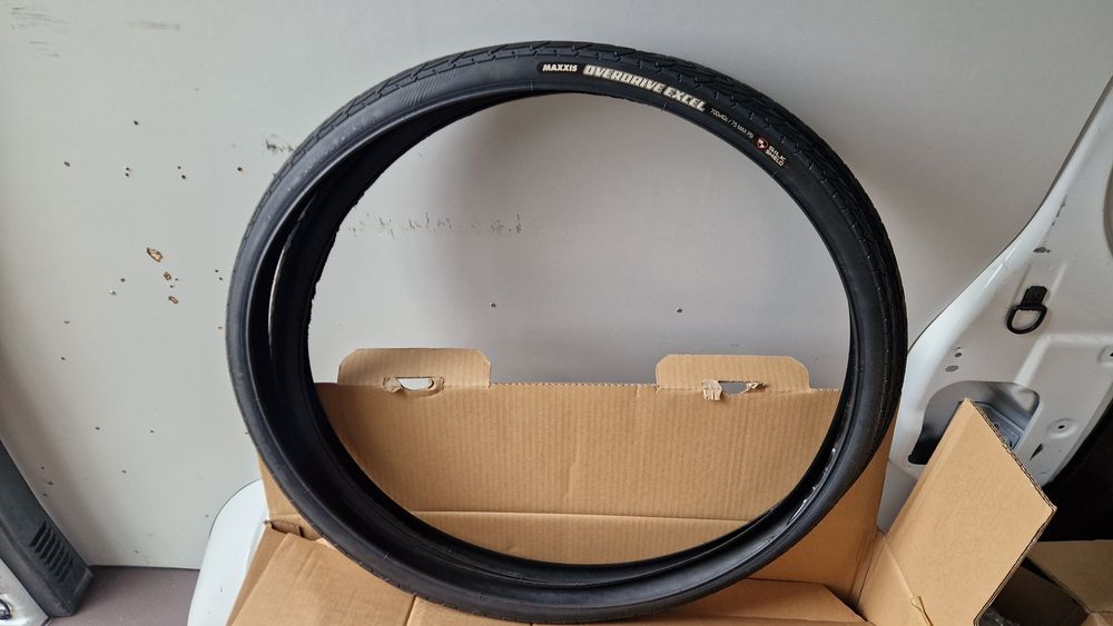 Nowe opony Maxxis overdrive lekkie gravel trekking