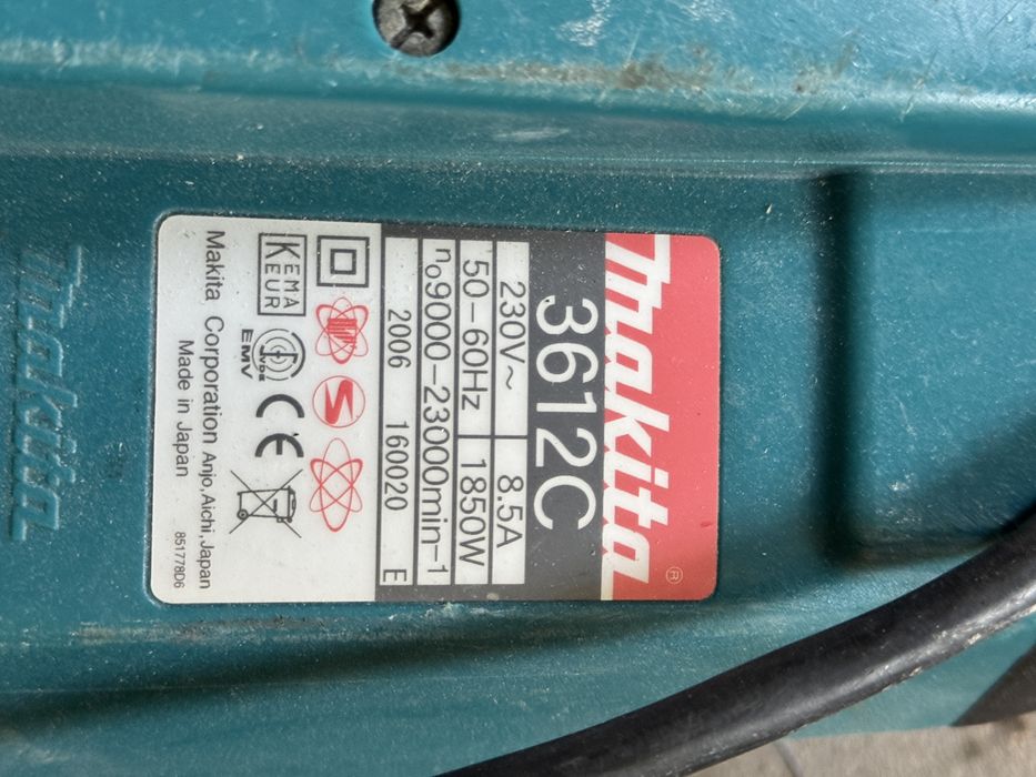 Frezarka Makita  3612c