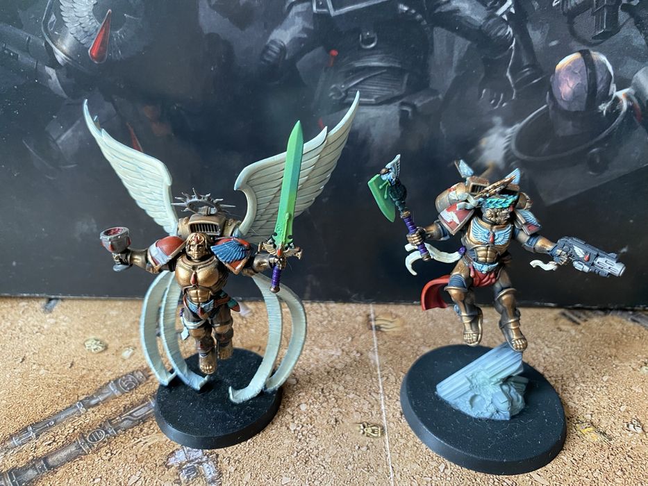Warhammer 40k Blood Angels  Fly command squad