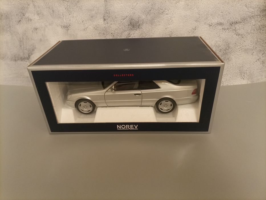 Model Mercedes CL600 coupe 1:18 Norev wyprzedaż kolekcji