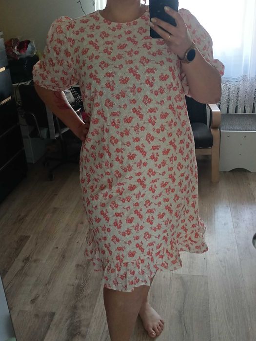 sukienka bawełniana 48/50