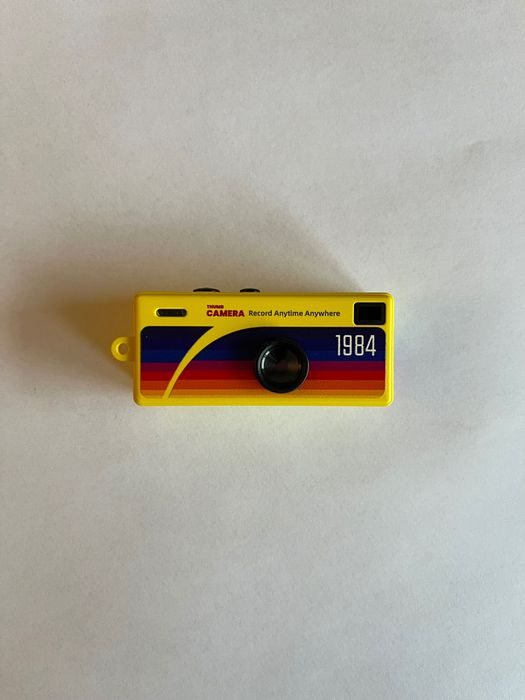Aparat Thumb Camera Keychain breloczek jak Kodak Charmera Żółty
