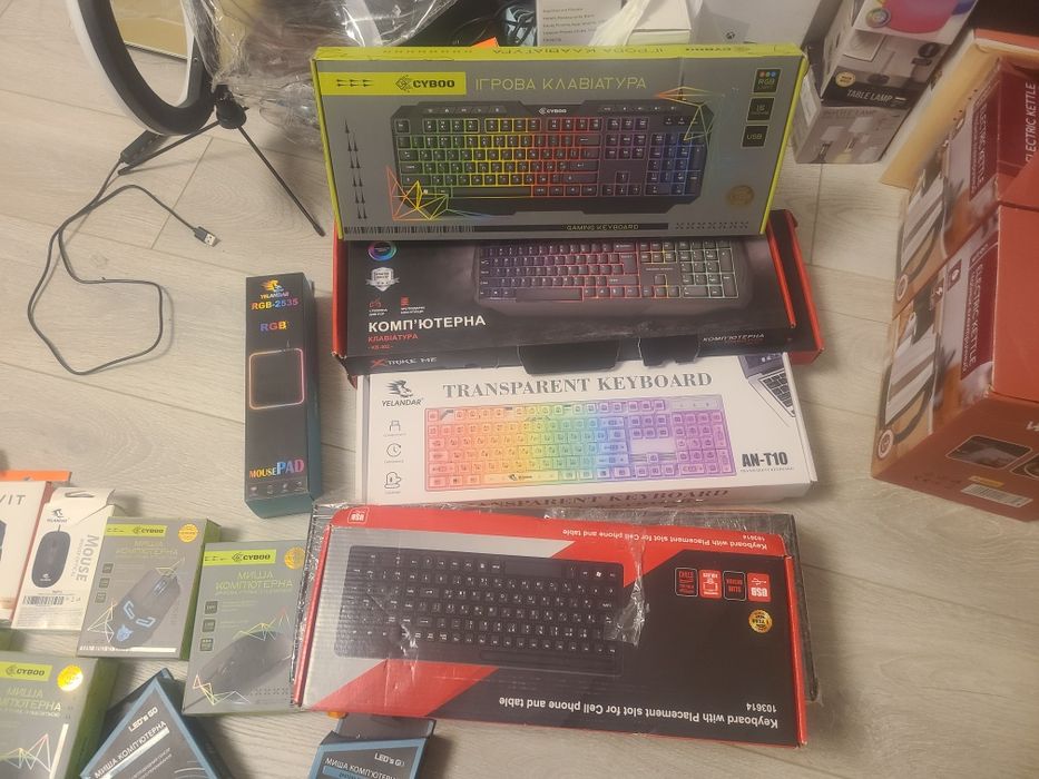 Клавіатури нові USB