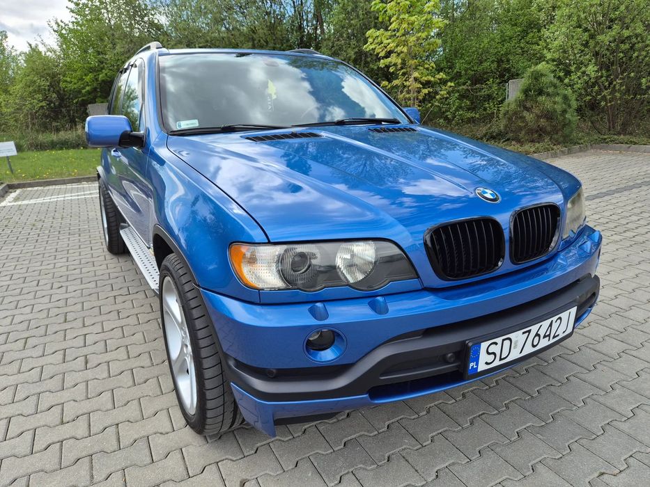 BMW X5 BMW X5 4.6is 347 KM Estorilblau 2001 bardzo zadbany egzemplarz