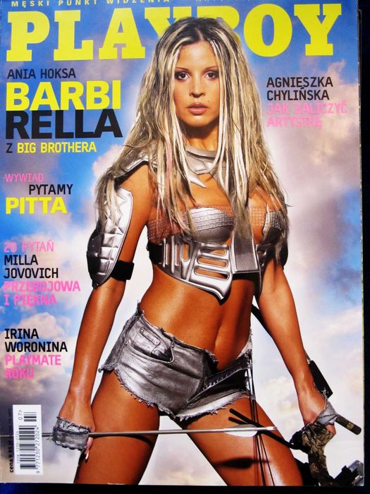 Playboy 7/2002 Ania Hoksa,Agnieszka Chylińska,Helena Sawelew,Woronina