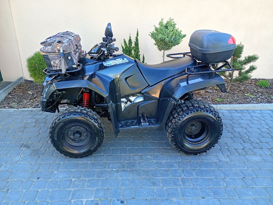 Quad Kymco Mxu 300 R homologacja opłacony