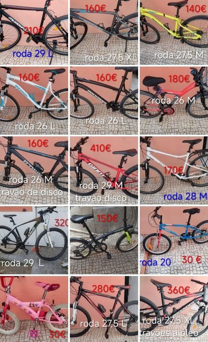 Bicicletas Rockrider st 520 e outras como novas