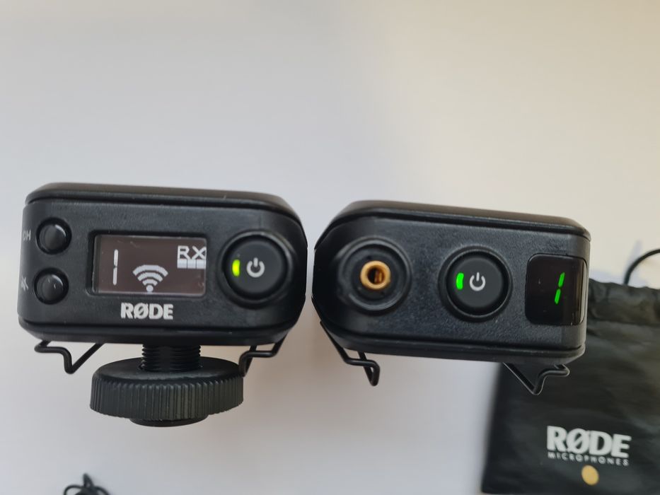 transmissores rodelink mais micro lapela rode
