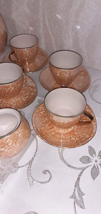 PROMOCJA !!! Serwis do kawy porcelana Tułowice