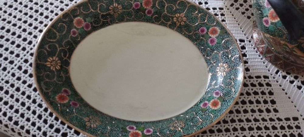 Vendo conjunto de terrina e travessa chinesas