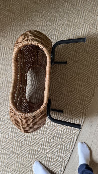Stoliczek/ podnózek rattanowy GAMLEHULT ikea