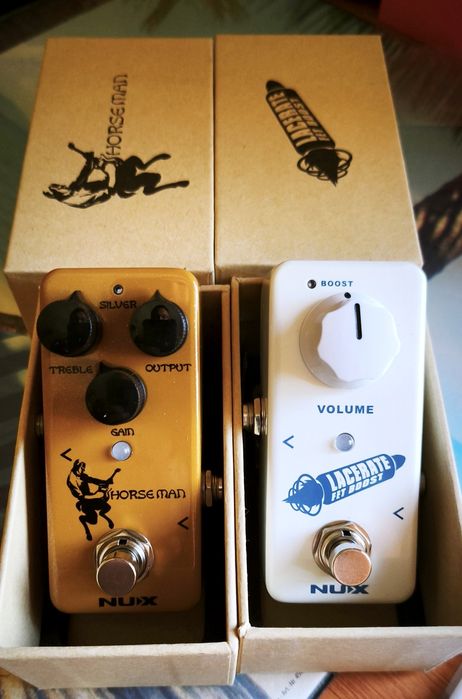 Pedais Nux Boost Overdrive