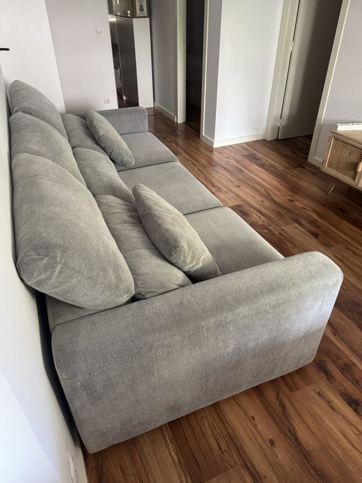 Sofá Ikea ESKILSTUNA 3 lugares c/chaise longue