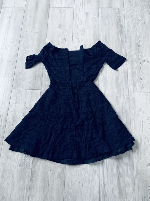 Sukienka Orsay nowa S/M granat koronka