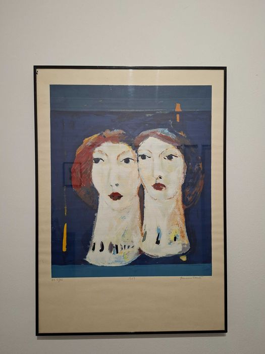 Serigrafia S/Título de Francisco Simões