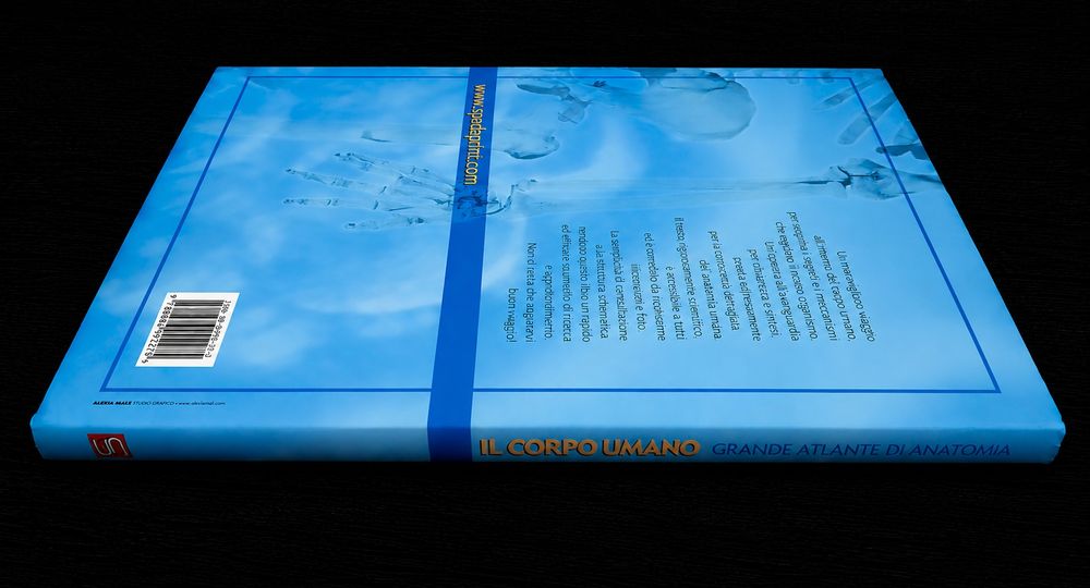 Livro IL CORPO UMANO Grande Atlante di Anatomia