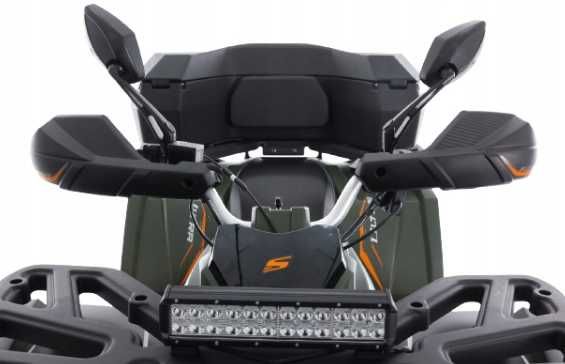 Kufer box EXTRCRAFT tył tylny 78L + OPARCIE/ZAMEK uniwersalny QUAD ATV