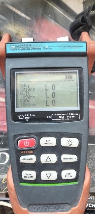 Вимірювач оптичної потужності PON тестер TriBrer W3215PON (Вживаний)
