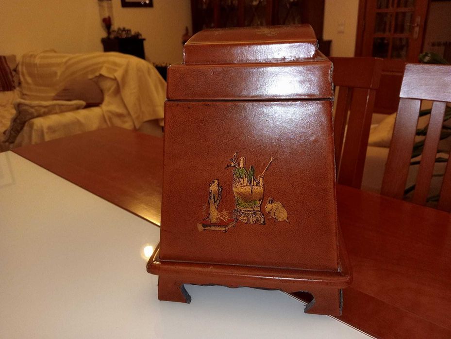 Caixa guarda joias estilo chinês