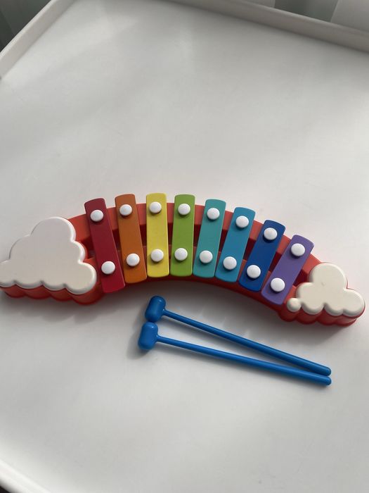 Ксилофон дитячий,ортопедичний коврик ,пластикові кубики