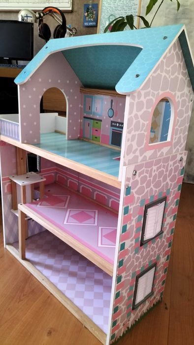 Casa de bonecas grande Imaginarium + móveis