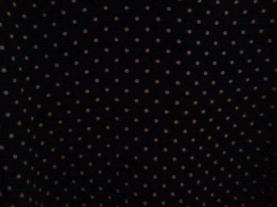 CAMISA azul marinho com bolinhas brancas