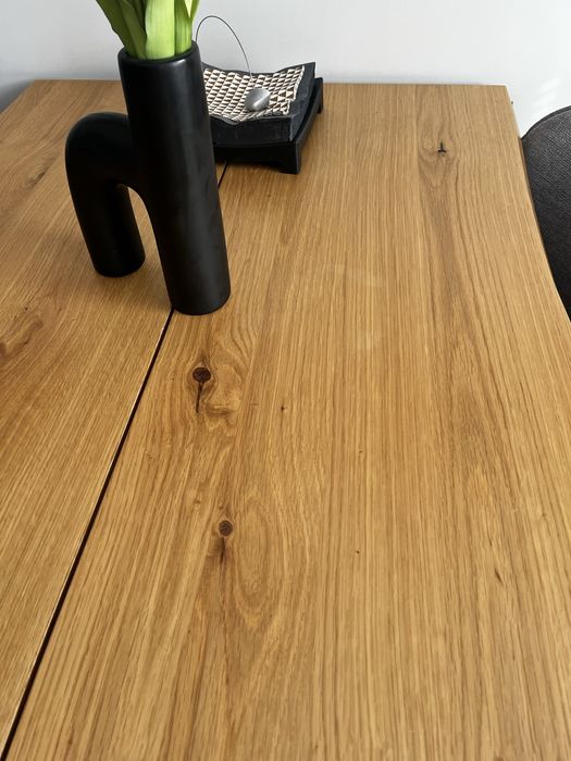 Duży stól SKOVLUNDE 90x200 JYSK rozkładany + 2 dokładki w cenie! Dąb / Loft