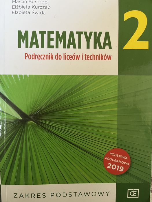 matematyka 2 podręcznik