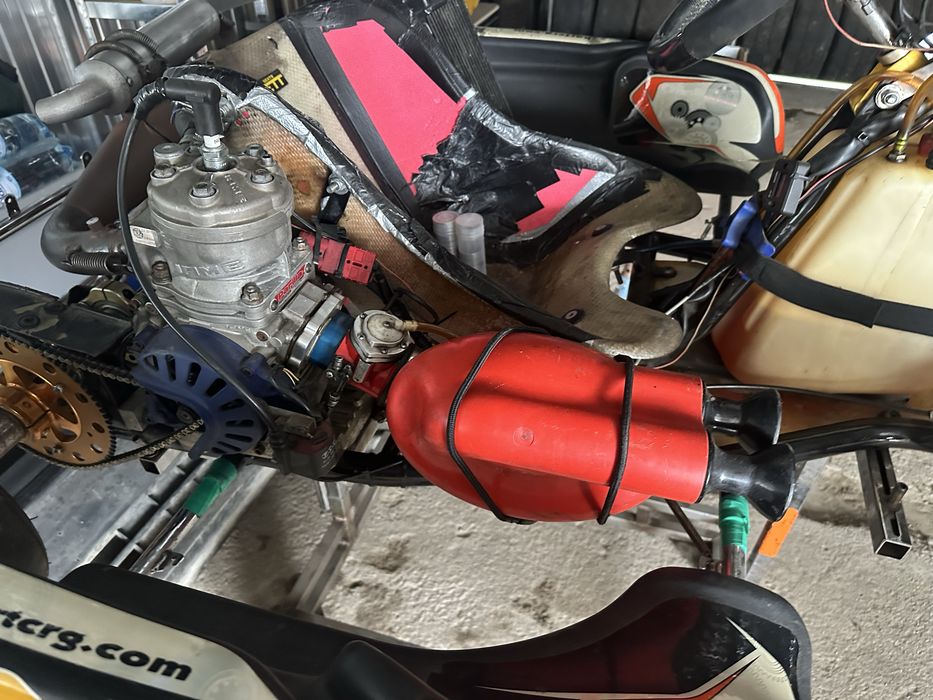 Gokart IAME bezbiegowy 125cm3 30 km retro puchar gotowy do jazdy