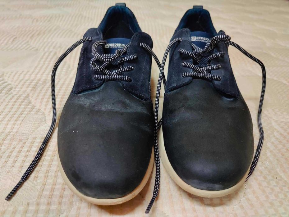 Sapatos azuis tam. 42 Redskins originais em pele como novos