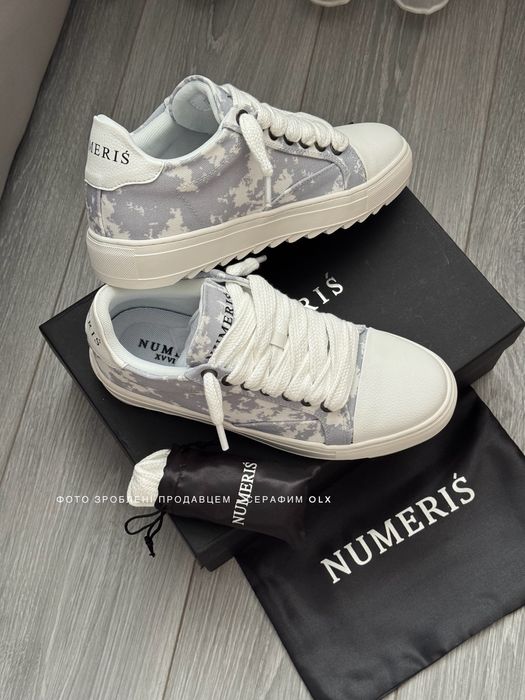 Оригинал мужские Numeris Atelier Canvas grey denim (NEW IN BOX)