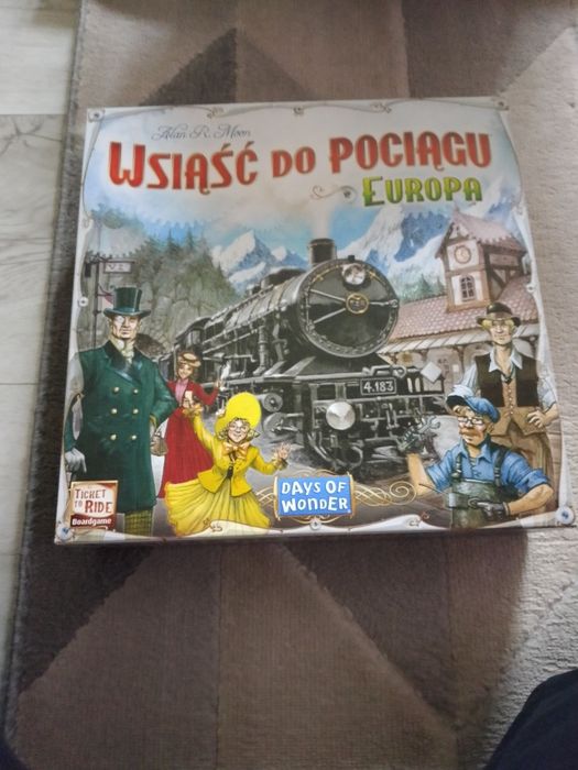 Wsiąść do pociągu europa gra planszowa