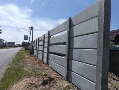 Ogrodzenie betonowe PALISADA