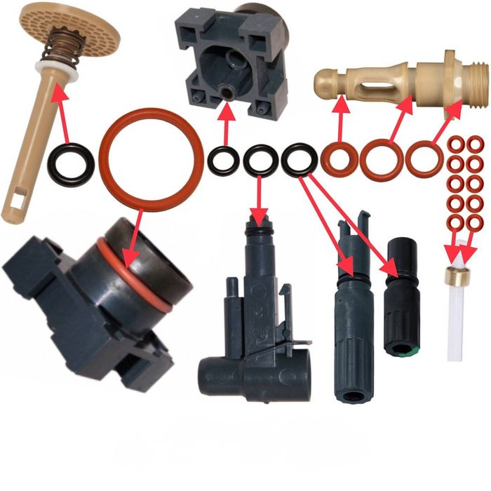 Ремкомплект прокладок для  кофемашин Saeco Magic/Royal/Vienna/Trevi