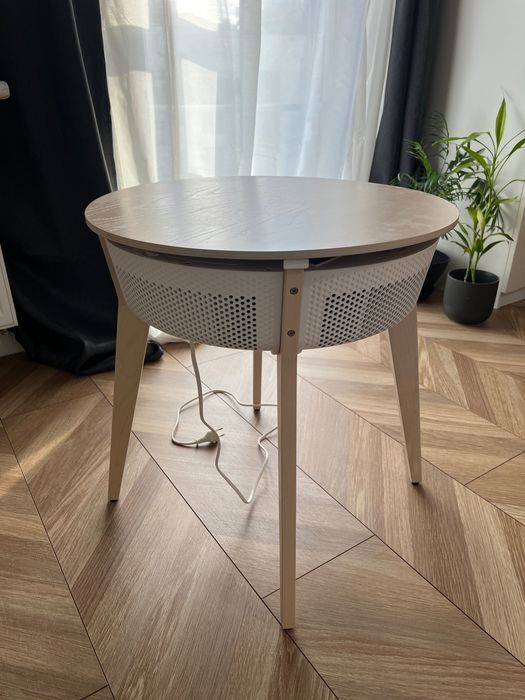 IKEA STARKVIND Stół z oczyszczaczem powietrza stan idealny, jak nowy
