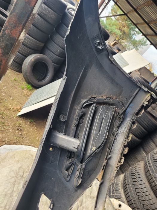 Zderzak vw golf Vll lift siwy