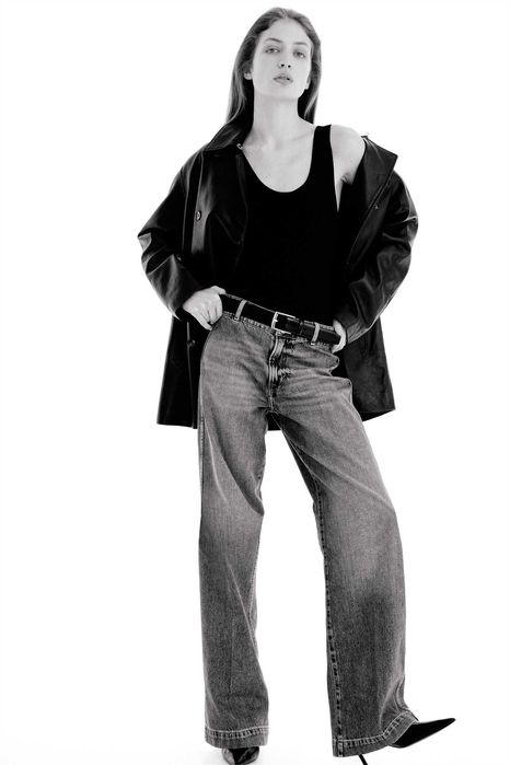 Spodnie dżinsowe 38 nowa kolekcja Wide High Waist Jeans PROMOCJA