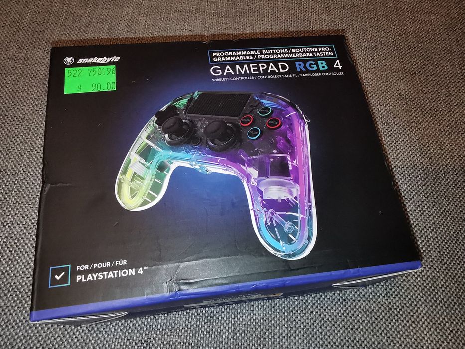 Pad PS4 Snakebyte RGB 4 (nowy) sklep Ursus
