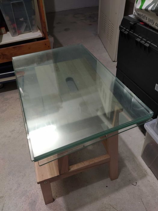 prateleiras de vidro 55.5x35.5