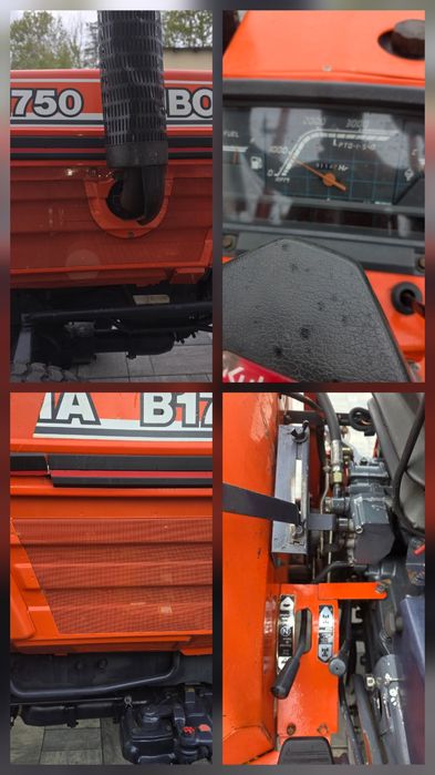 Traktorek Kubota B1750 HST 20km iseki